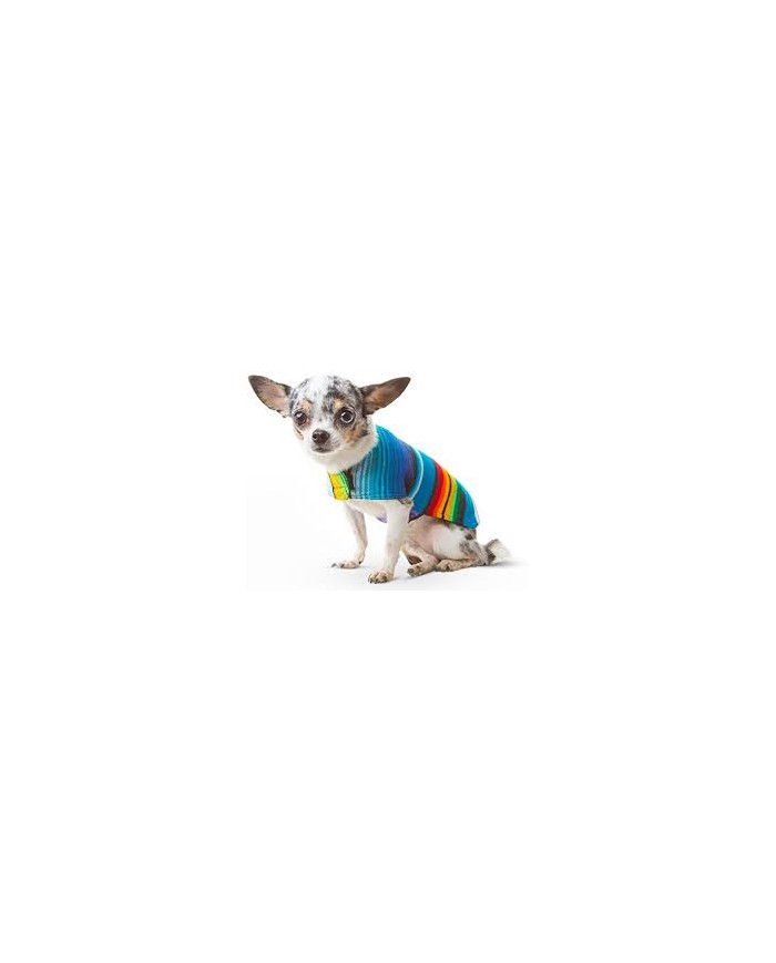 Pet Serape Hoodie Poncho