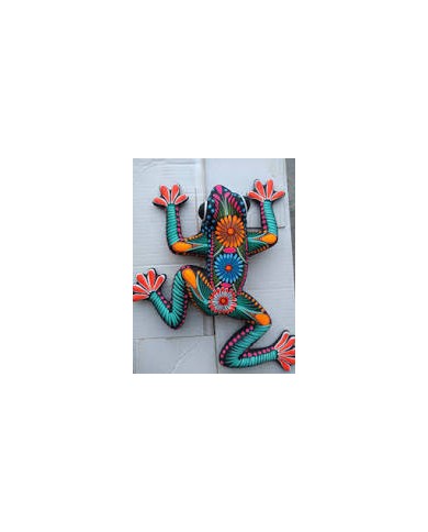 Frog Clay Talavera Decoration Wall Hanging