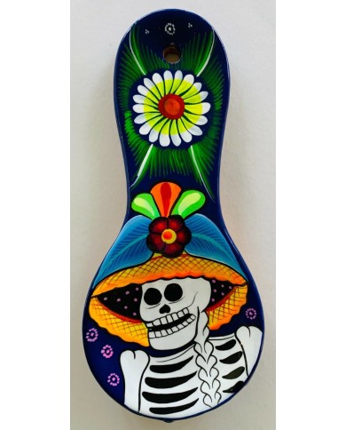 Spoon Rest Clay Talavera Decoration