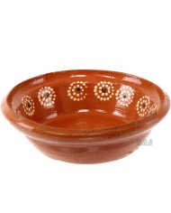 Traditional Oval Plate Clay Decoration
