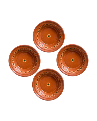 Traditional Bowl Soup Plate Clay Decoration