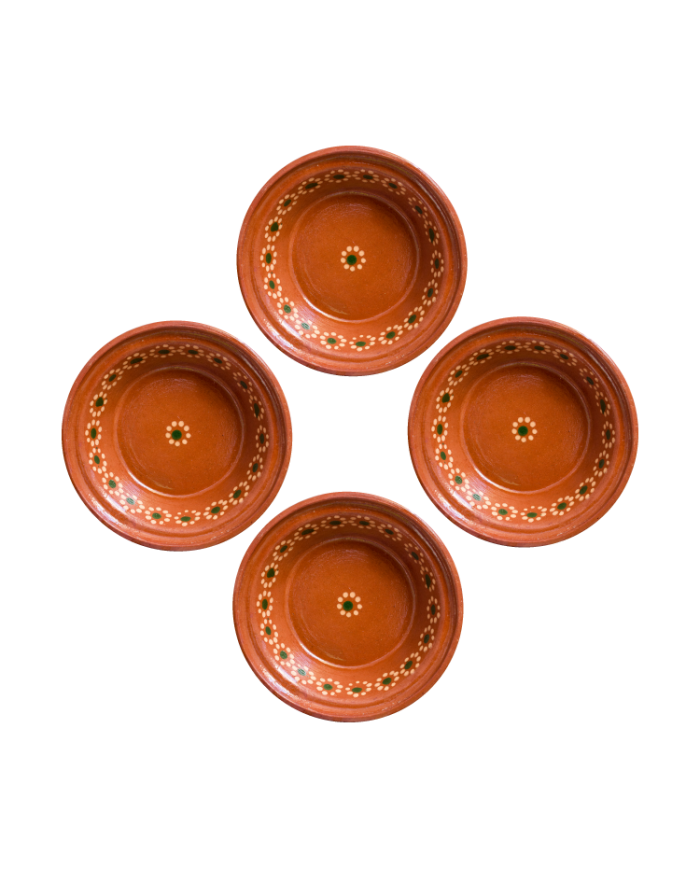 Traditional Bowl Soup Plate Clay Decoration