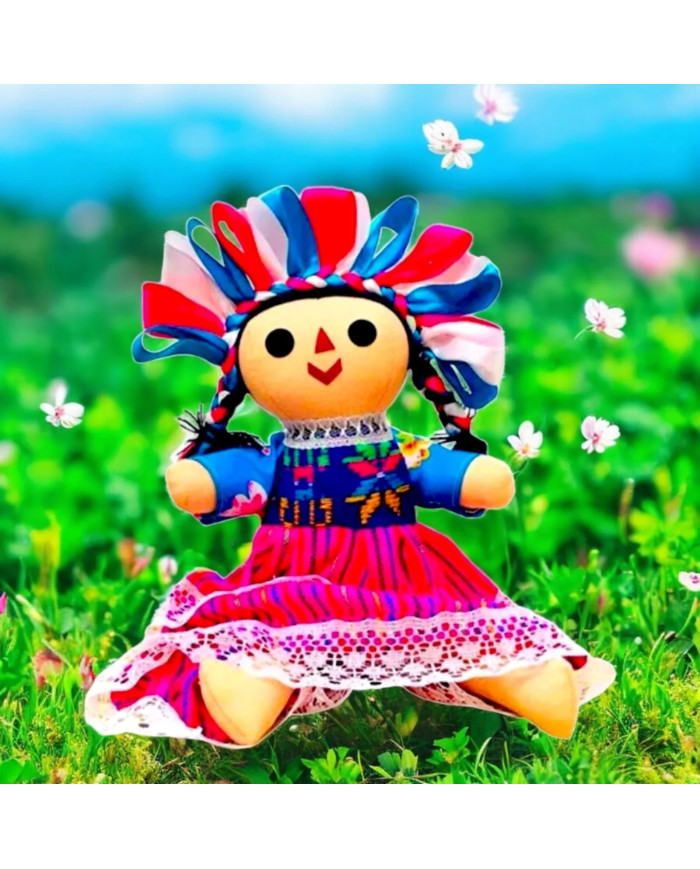 Traditional Mexican Doll Toy "Lele"
