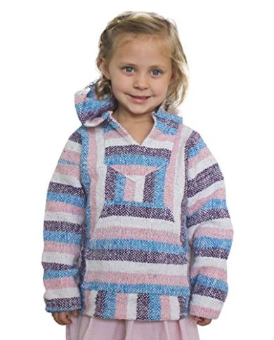 Kids Baja Hoodies Surf Rug Drug Hoodie Poncho