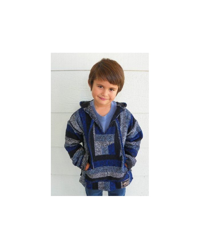 Kids Baja Hoodies Surf Rug Drug Hoodie Poncho