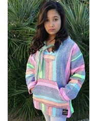 Adult Baja Hoodies Surf Rug Drug Hoodie Poncho