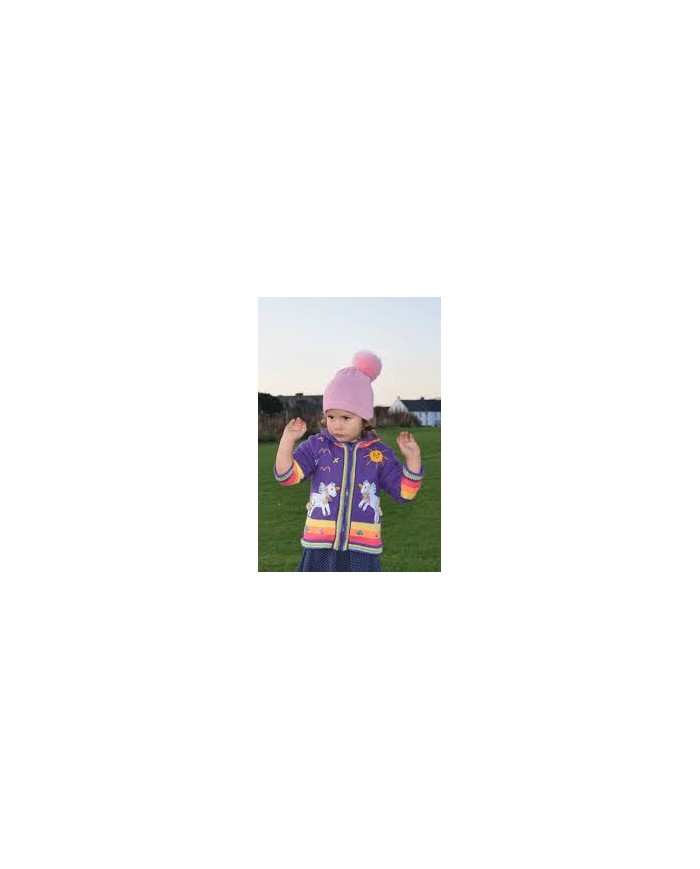 Kids Peruvian Hoodies Rug Poncho