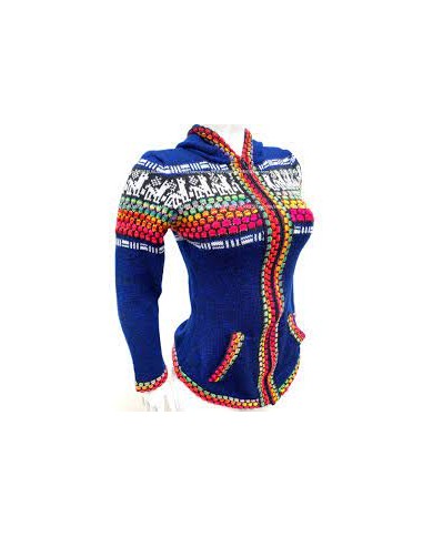 Adult Peruvian Alpaca Sweater Poncho